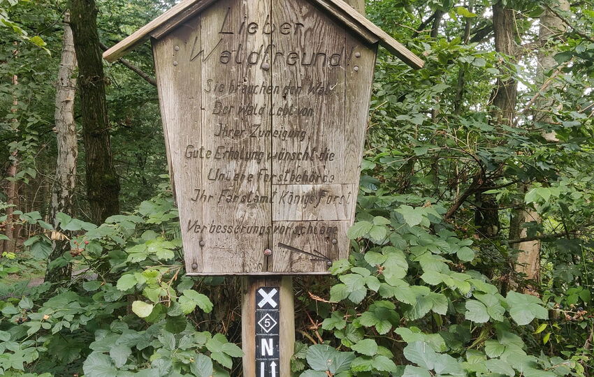 Eindrücke und Aussichten auf dem Landrat Lucas Wanderweg